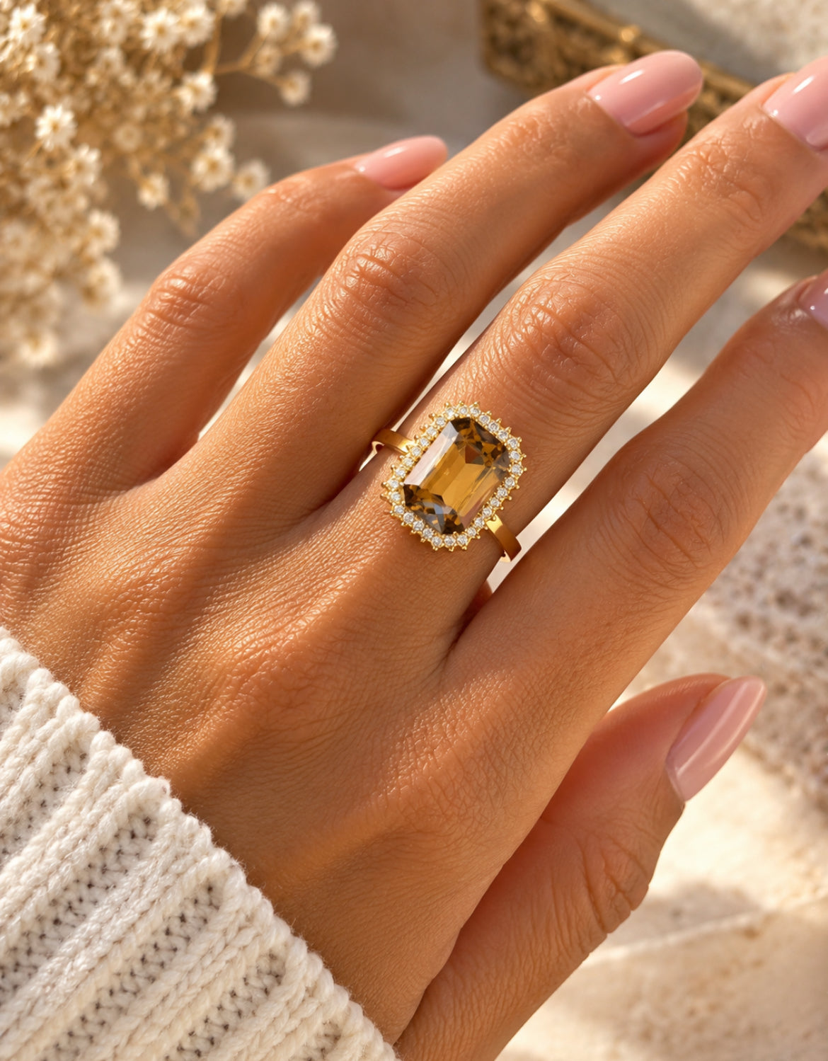 ✨ Bague « Ambre »