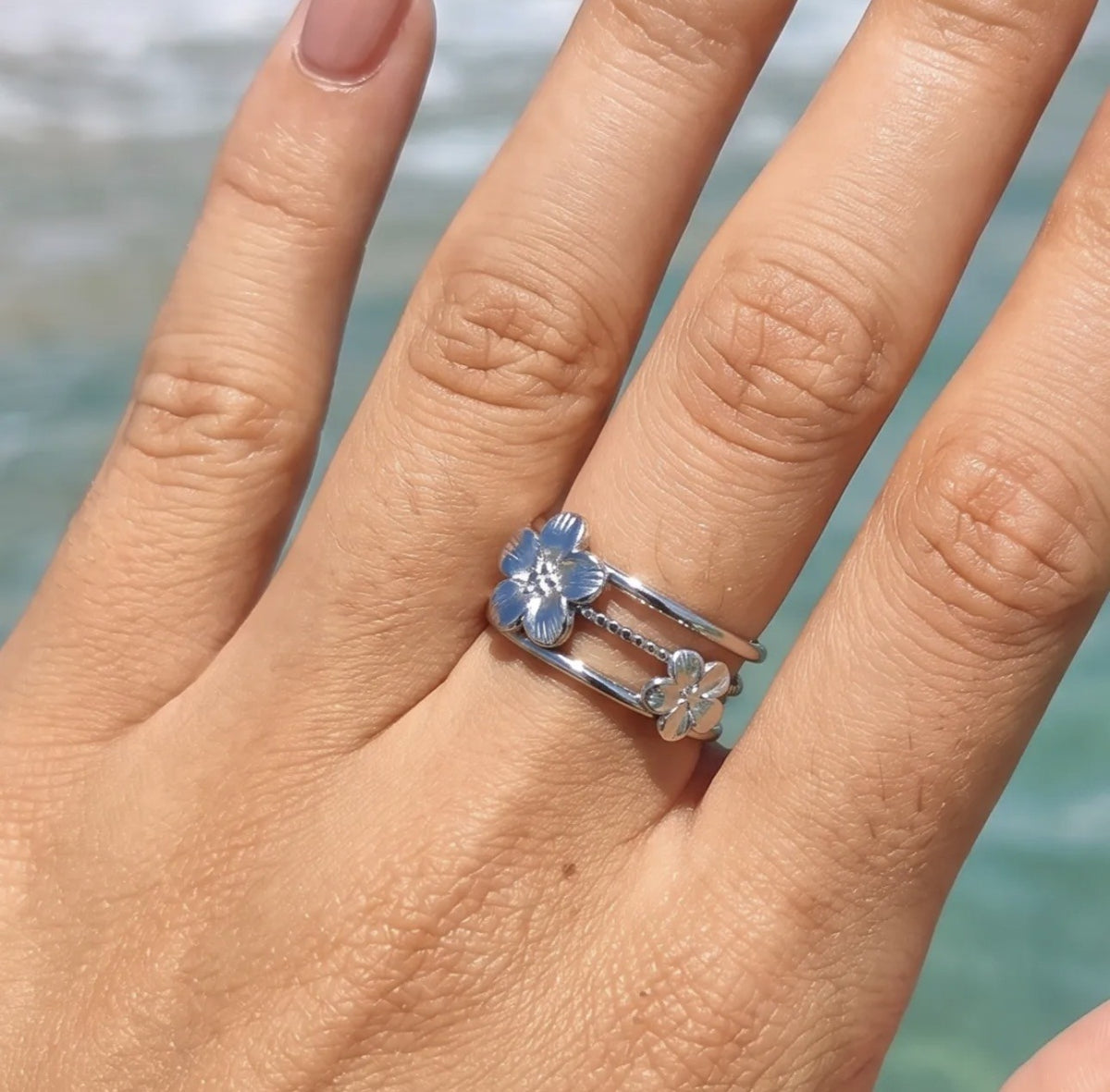 Bague Floréa – Dorée ou Argentée 🌸