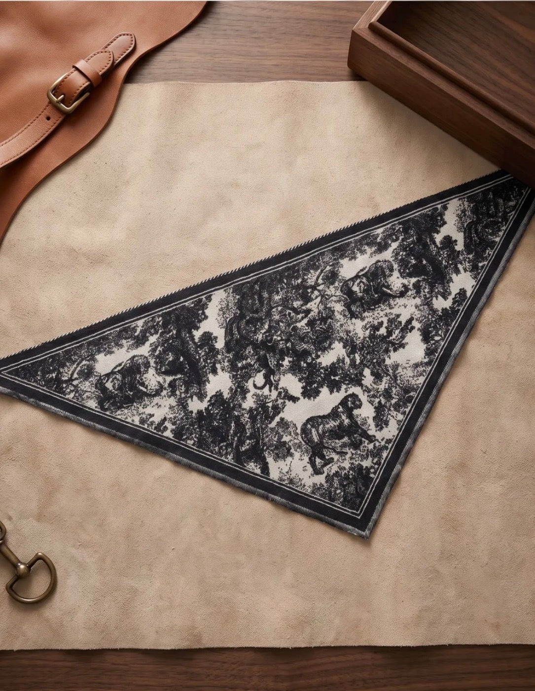 Foulard Élise femme 40 × 120 cm – 100 % viscose