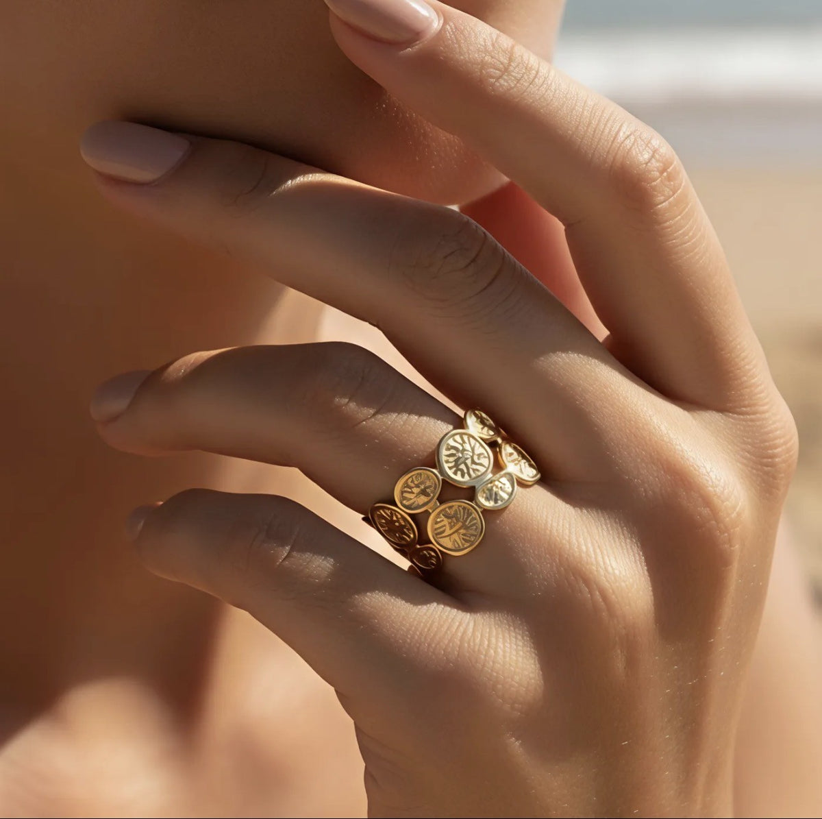Bague Soléa – Dorée ou Argentée