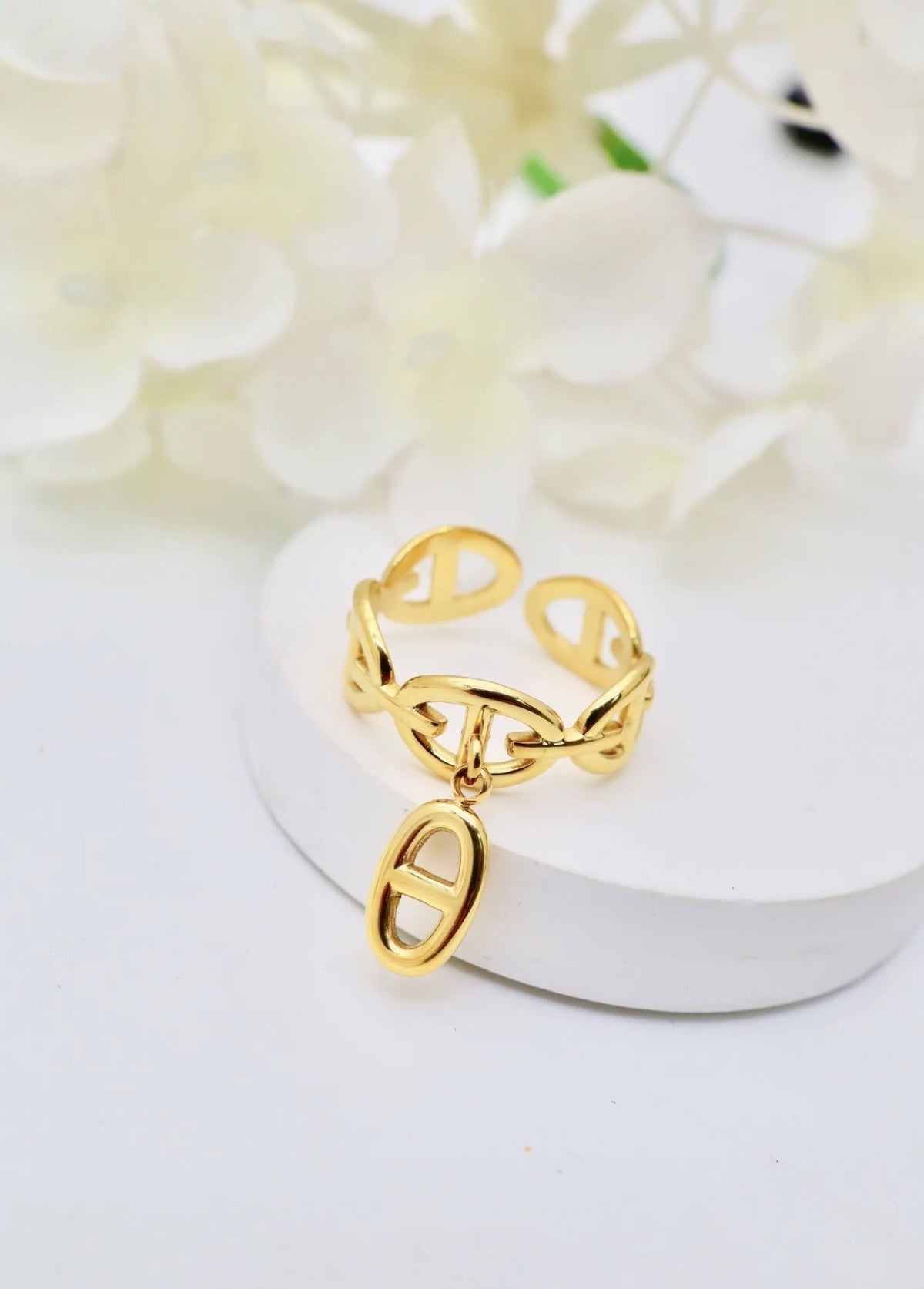 Bague Marina –Dore - argente