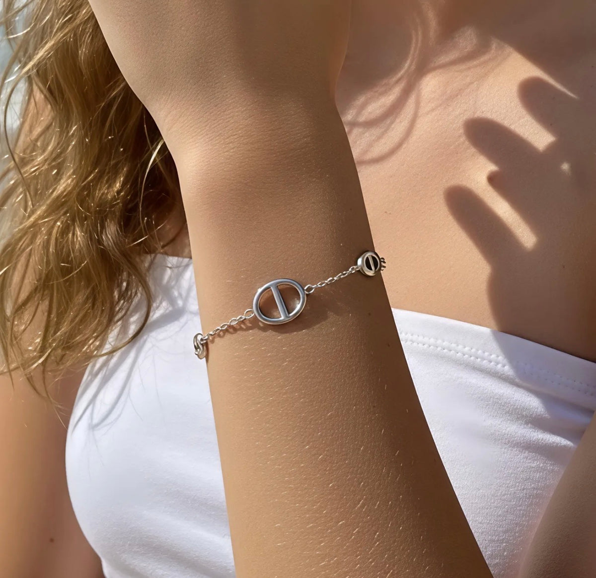 Bracelet Naïra – Maille marine en acier inoxydable