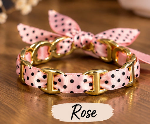 Bracelet Maille Marine « Capucine » – Tendance & Iconique 🎀