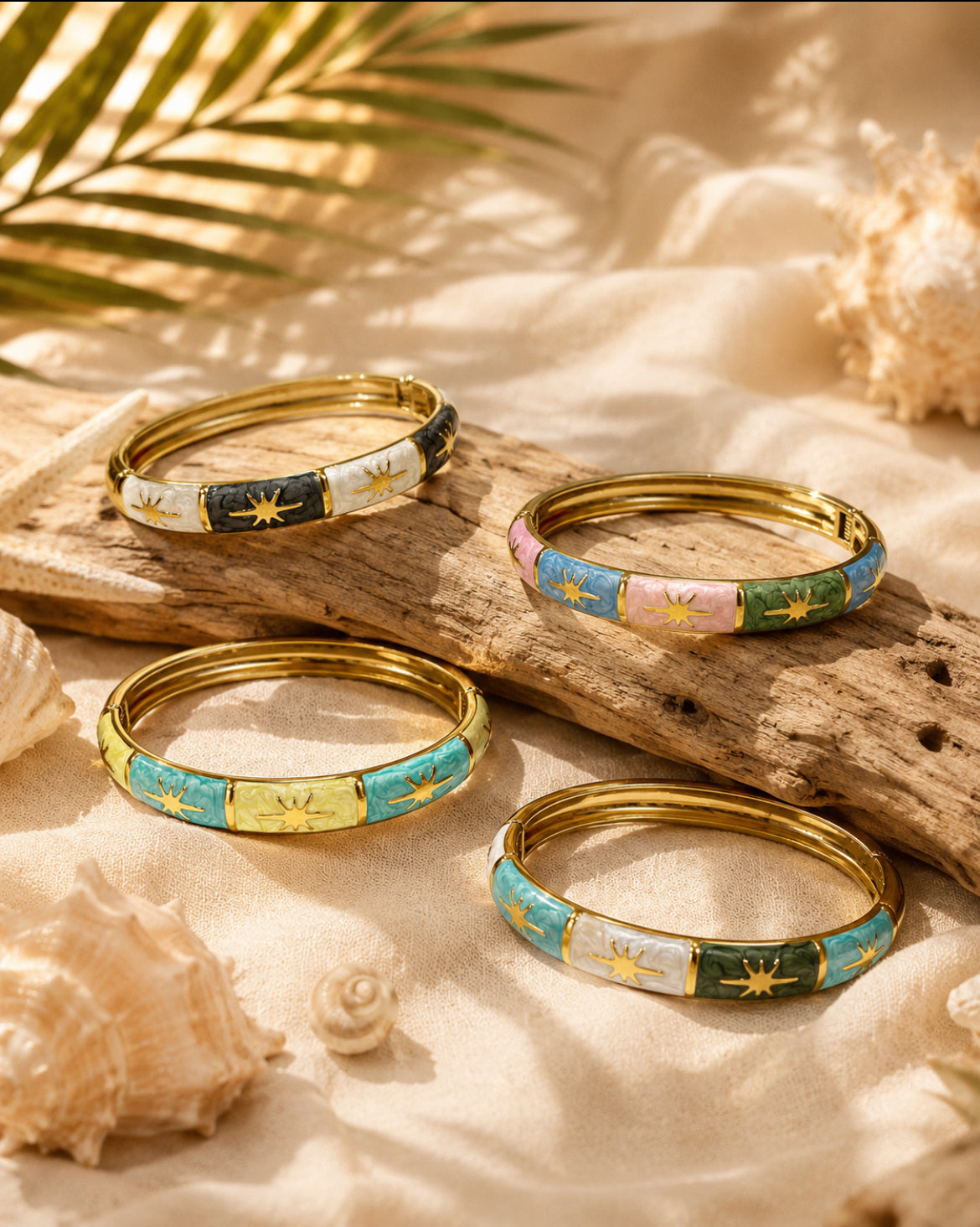 Bracelet Jonc Thaïlandais « Éclat Nomade »