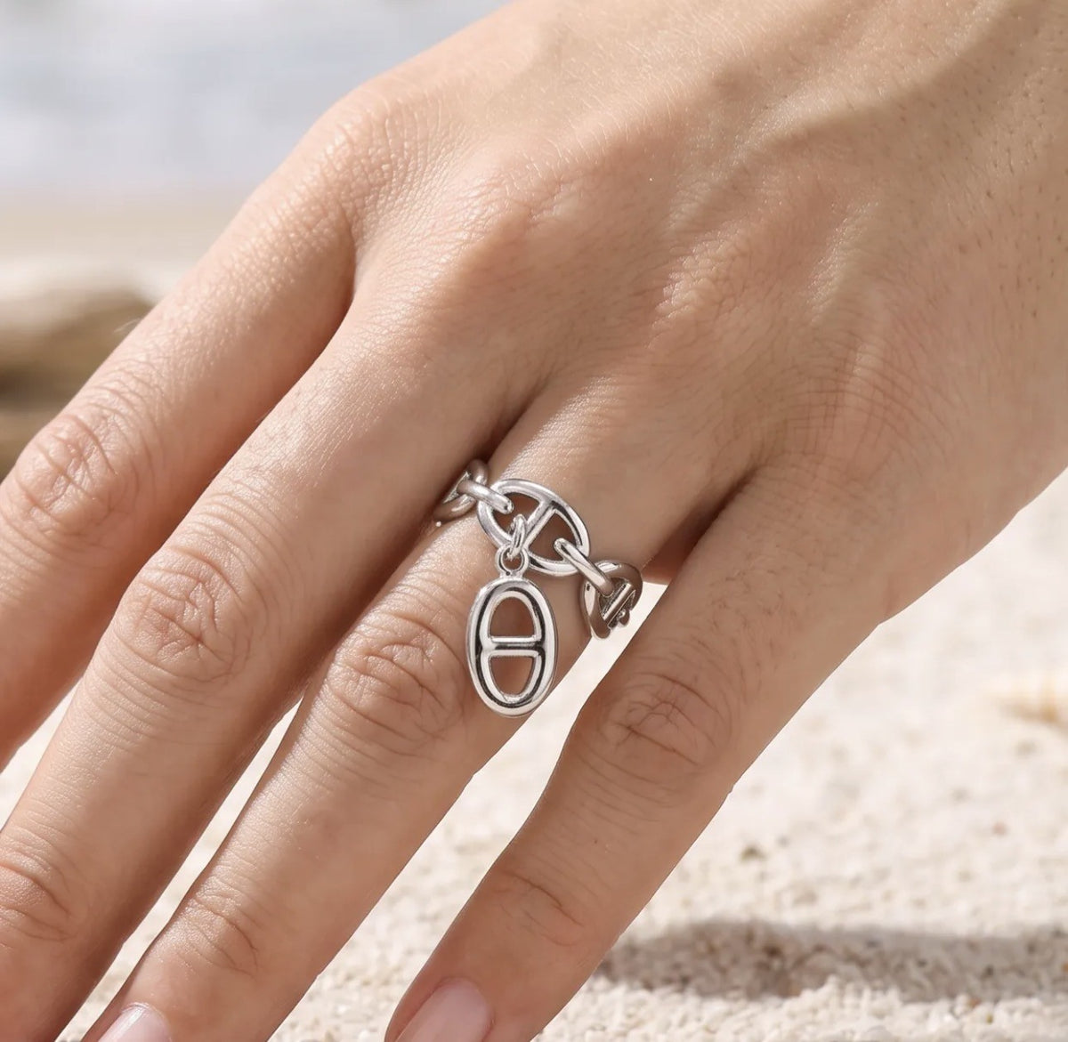 Bague Marina –Dore - argente