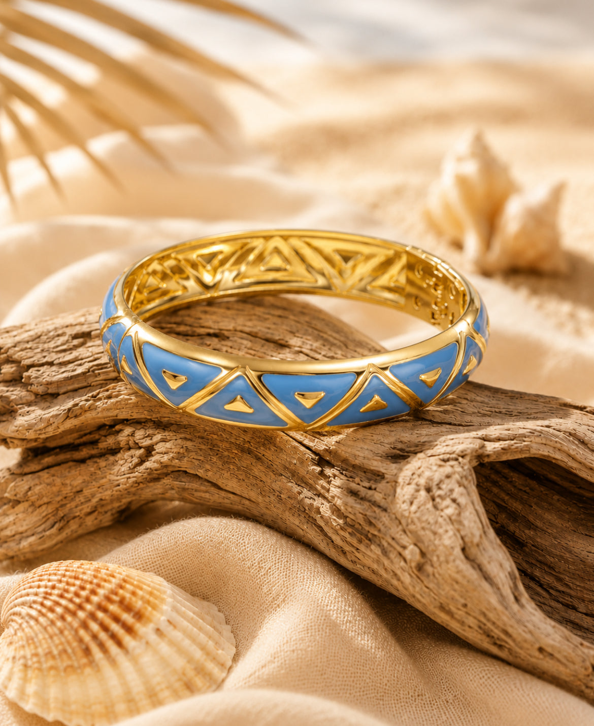 Bracelet Jonc Thaïlandais Géométrique – Acier inoxydable