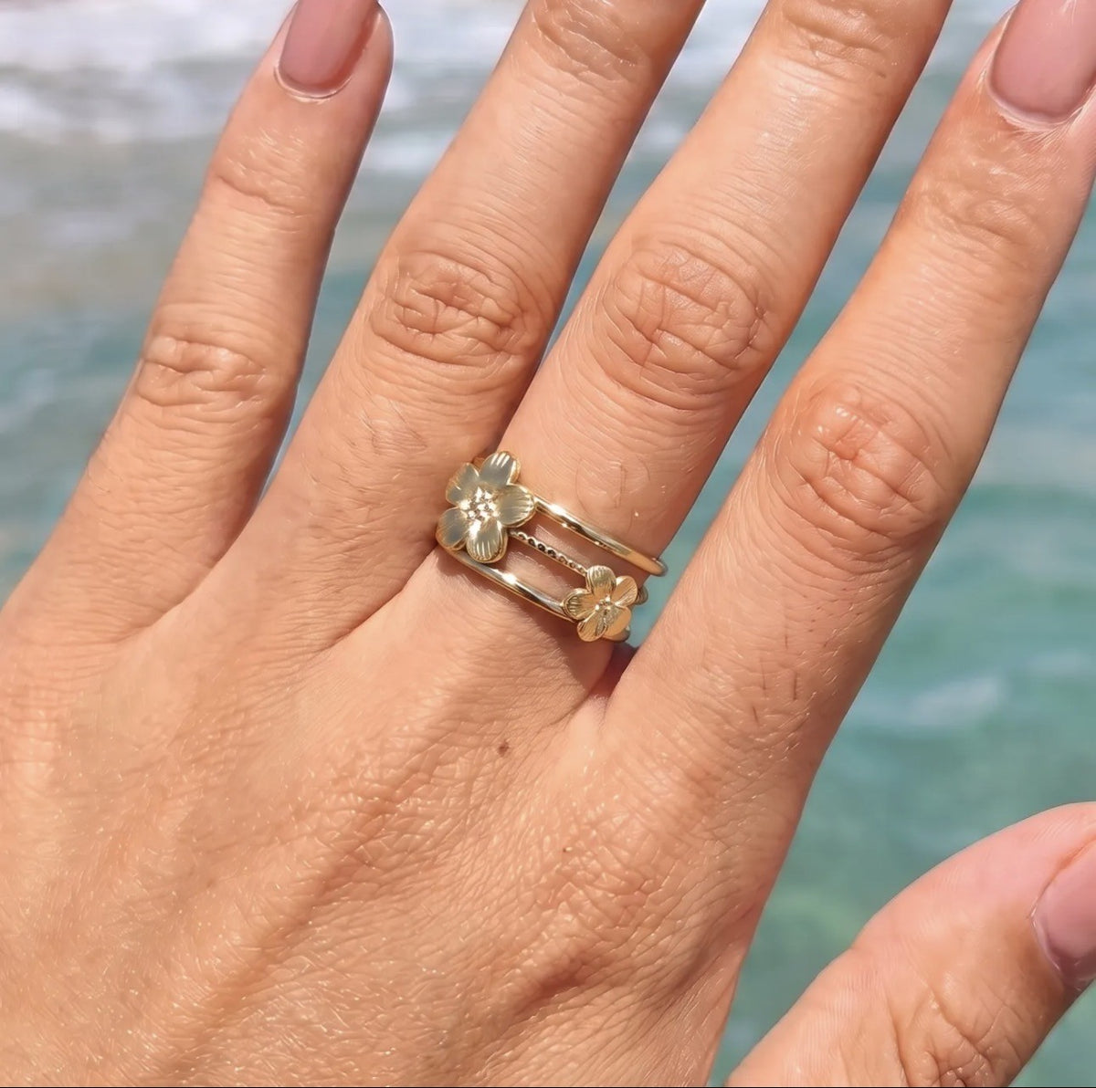 Bague Floréa – Dorée ou Argentée 🌸